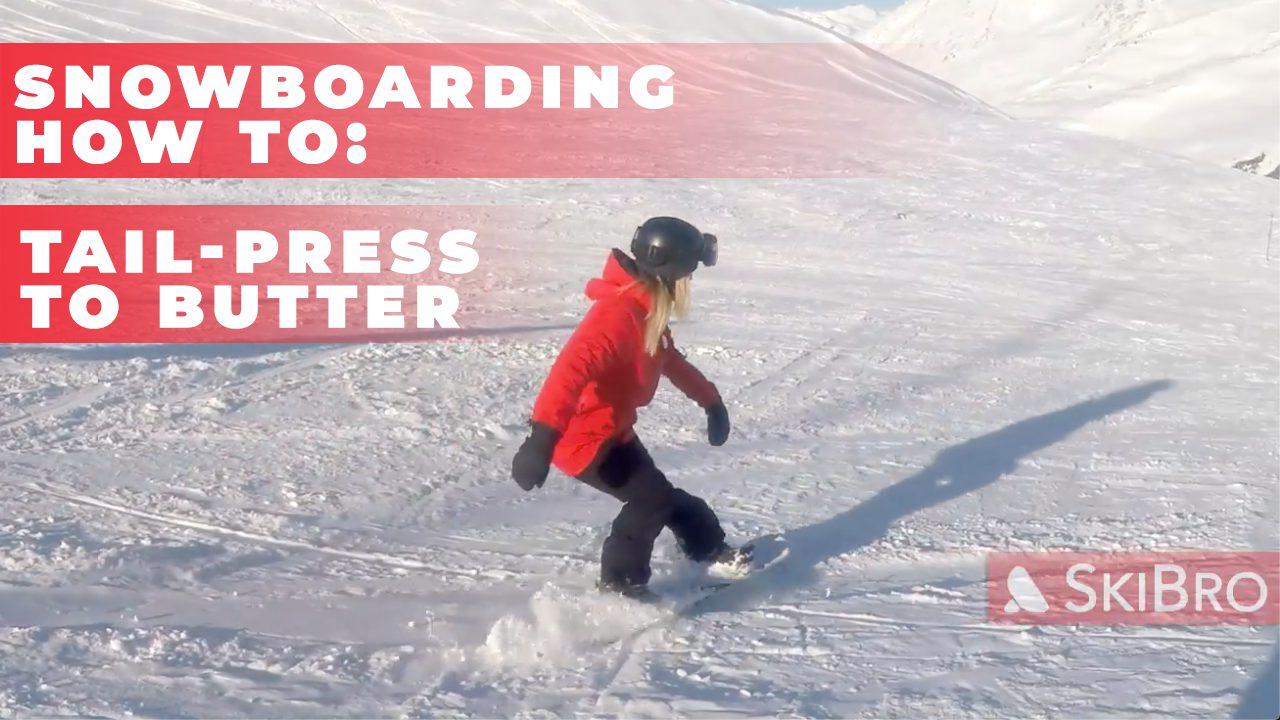 snowboard tailpress to butter
